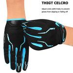 Westwood Fox Full Finger Cycling Gloves - Blue XL