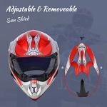 OUMURS Adult Off-Road Helmet with Goggles & Gloves