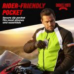 High Visibility Motorcycle Safety Vest for Riders
