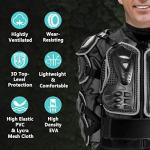 Full Body Armor Motorcycle Jacket for Men and Women