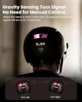 ILM Smart Adult Bike Helmet with LED Signals