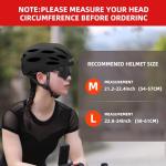 USB Helmet with LED Lights for eBikes and Scooters