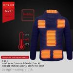 Carydety Heated Jacket for Men and Women