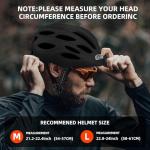 USB Helmet with LED Lights for eBikes and Scooters
