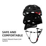 USB Helmet with LED Lights for eBikes and Scooters