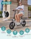 Gotrax Astro Electric Scooter with Comfortable Seat