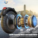 Caroma 500W Folding Electric Scooter for Adults