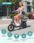 Gotrax FLEX ULTRA Electric Scooter with Seat