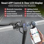 Qlaway Electric Scooter - 19 MPH, 350W Power, Foldable