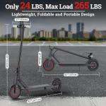 Qlaway Electric Scooter - 19 MPH, 350W Power, Foldable