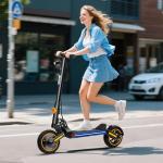 500W Electric Scooter with Off-Road Tires and Suspension