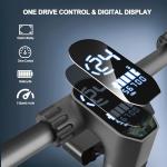 500W Electric Scooter with Off-Road Tires and Suspension