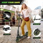 Folding Electric Scooter with 500W Motor and 19mph Speed