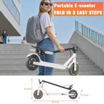 Qlaway 350W Electric Scooter with Seat and App Control