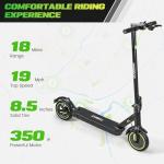 Folding Electric Scooter with 500W Motor and 19mph Speed