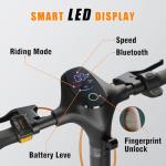 Long-Range Off-Road Electric Scooter, 30 MPH Speed