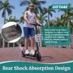 Gotrax APEX MAX Electric Scooter with Solid Tires