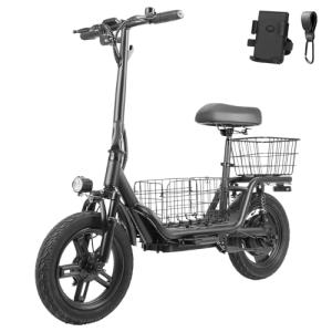 Hoverfly Z6 14" Foldable Electric Scooter with Seat