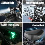 Caroma 1200W Electric Scooter for Adults with Seat