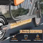 Aovowheel Folding Electric Scooter with 350W Motor