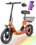 Hiboy Q2 Electric Scooter with Seat – 500W Motor