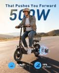 Hiboy Q2 Electric Scooter with Seat – 500W Motor