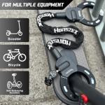 Honszex Waterproof Anti-Theft Scooter Lock & Bag