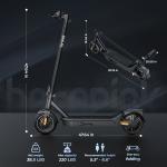 500W Adult Electric Scooter - 22MPH, 20 Mile Range