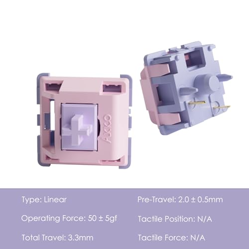 AKKO Fairy Silent Linear Switches - 45 Pack