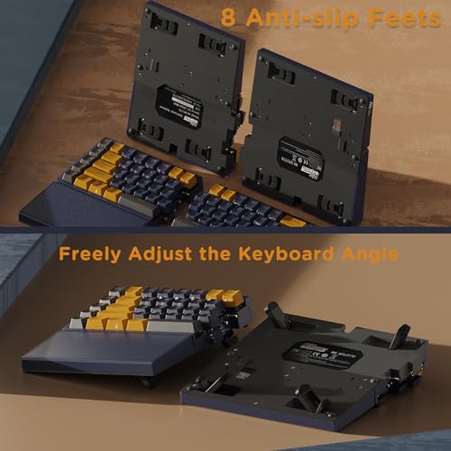 RK Royal Kludge RKS70 Split Wireless Gaming Keyboard