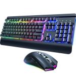 RisoPhy Wireless Gaming Keyboard and Mouse Set