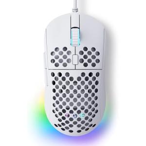 TMKB Falcon M1SE Ultralight Gaming Mouse - Matte White