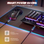 RisoPhy Wireless Gaming Keyboard and Mouse Set