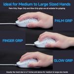 TMKB Falcon M1SE Ultralight Gaming Mouse - Matte White