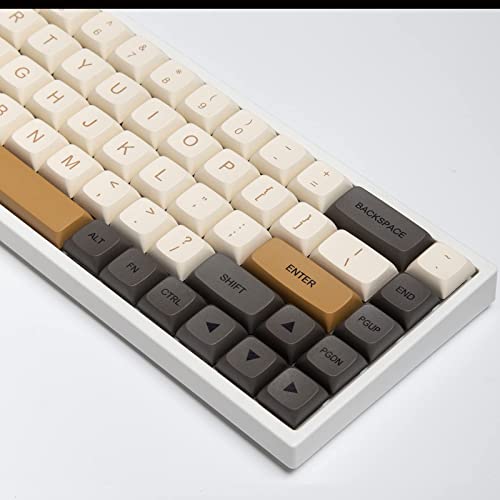 Guffercty XDA Retro PBT Keycaps for Mechanical Keyboards