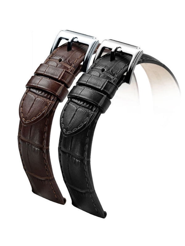 Qtymom Classic Leather Watch Band 16-24mm