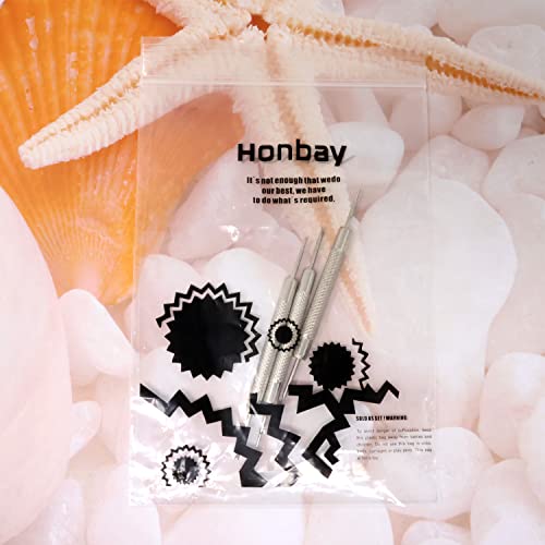 Honbay 3-Piece Watch Spring Bar Tool Set