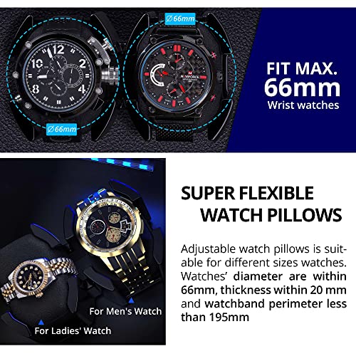 INCLAKE 4-Watch Winder with Quiet Motor