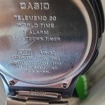 Casio Databank sport watch, black dial