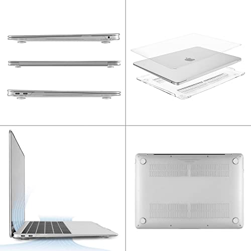 Transparent Hard Shell Case for MacBook Air 13