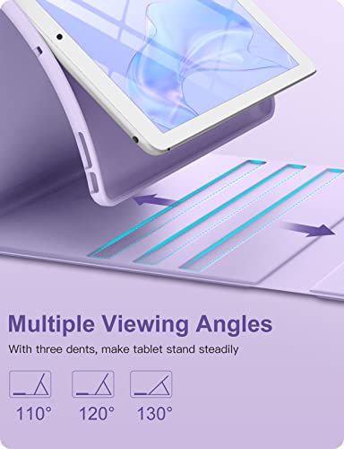 Hamile iPad Case with Detachable Backlit Keyboard