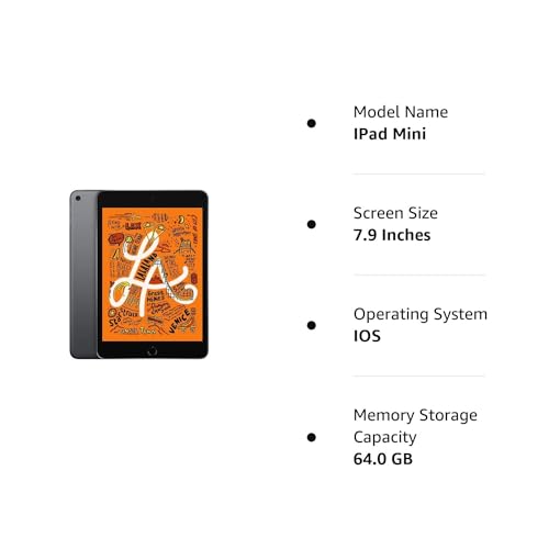 Apple iPad Mini 5th Gen 64GB Wi-Fi - Space Gray