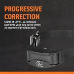 Rechargeable Waterproof Bark Collar for Dogs