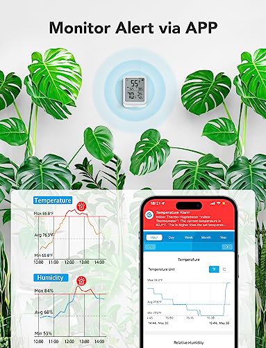 GoveeLife Bluetooth Hygrometer Thermometer for Chickens