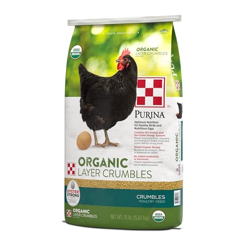 Organic Layer Crumbles Chicken Feed - 35 lb