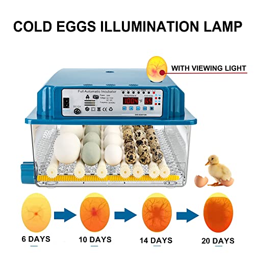 Vevitts 36 Eggs Incubator with Automatic Turner