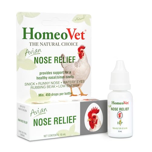 Nose Relief for Chickens and Pet Birds