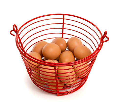 Prevue 8" Red Egg Basket for Chickens
