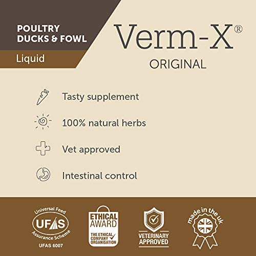 Verm-X Poultry Internal Parasite Treatment - 250ml