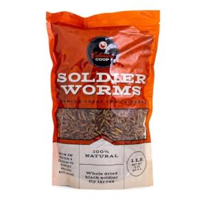 Fluker's Premium Dried Soldier Worms for Chickens